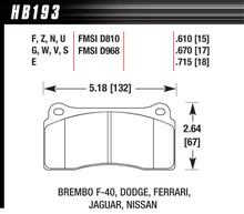 Load image into Gallery viewer, Street Brake Pads Front Viper HPS - Hawk Performance HB193F.670