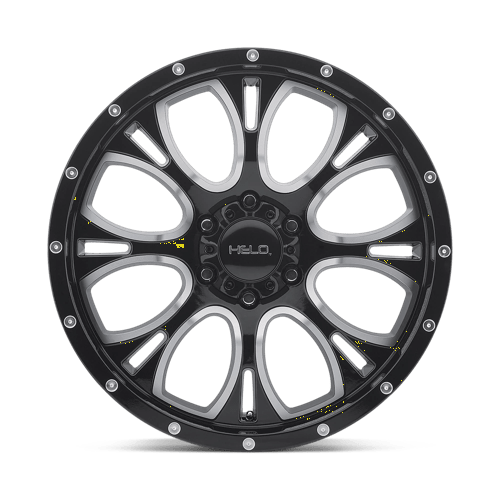 HE879 17X9 5X5 G-BLK/MILL GTCC -12MM