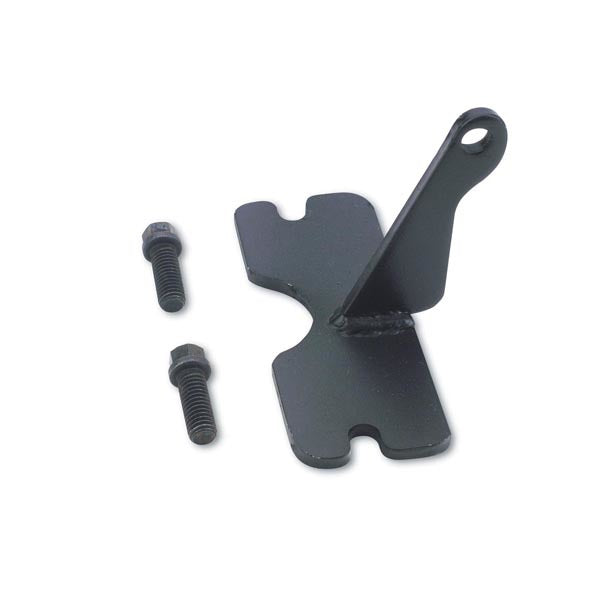 Hooker Super Competition A/C Bracket, GM, black finish
