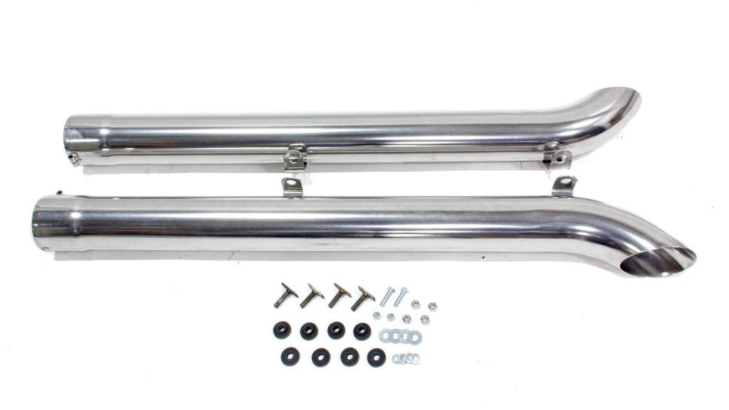Hooker 63-74 Corvette: Sidemount Header Side Tube Metallic Ceramic Coating