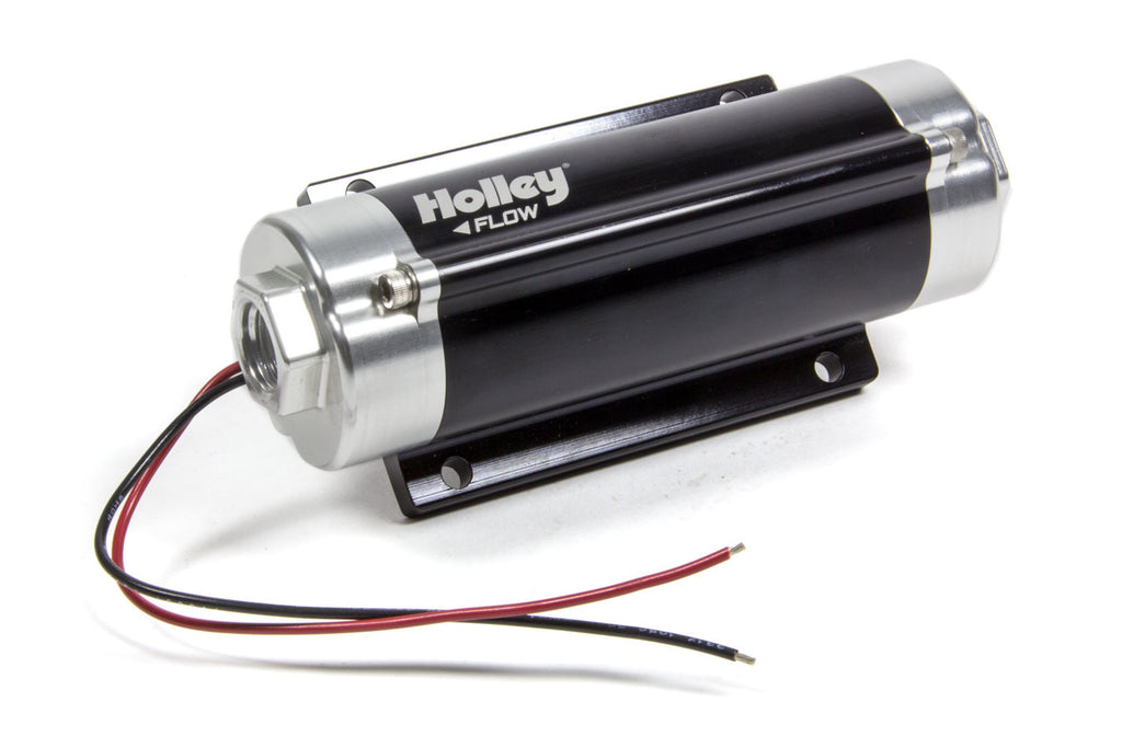 80GPH In-Line Billet Electric Fuel Pump - Holley 12-800