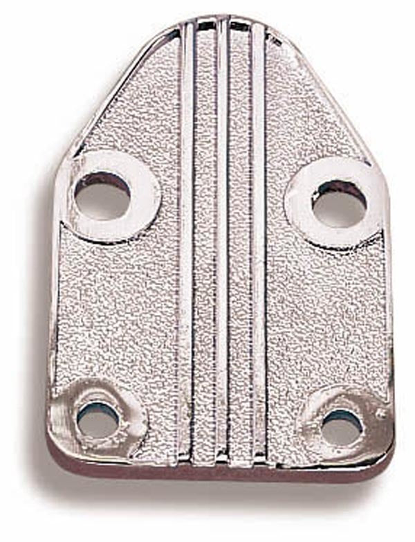 Mechanical Fuel Pump Mounting Pad Cover  -  Holley 12-814