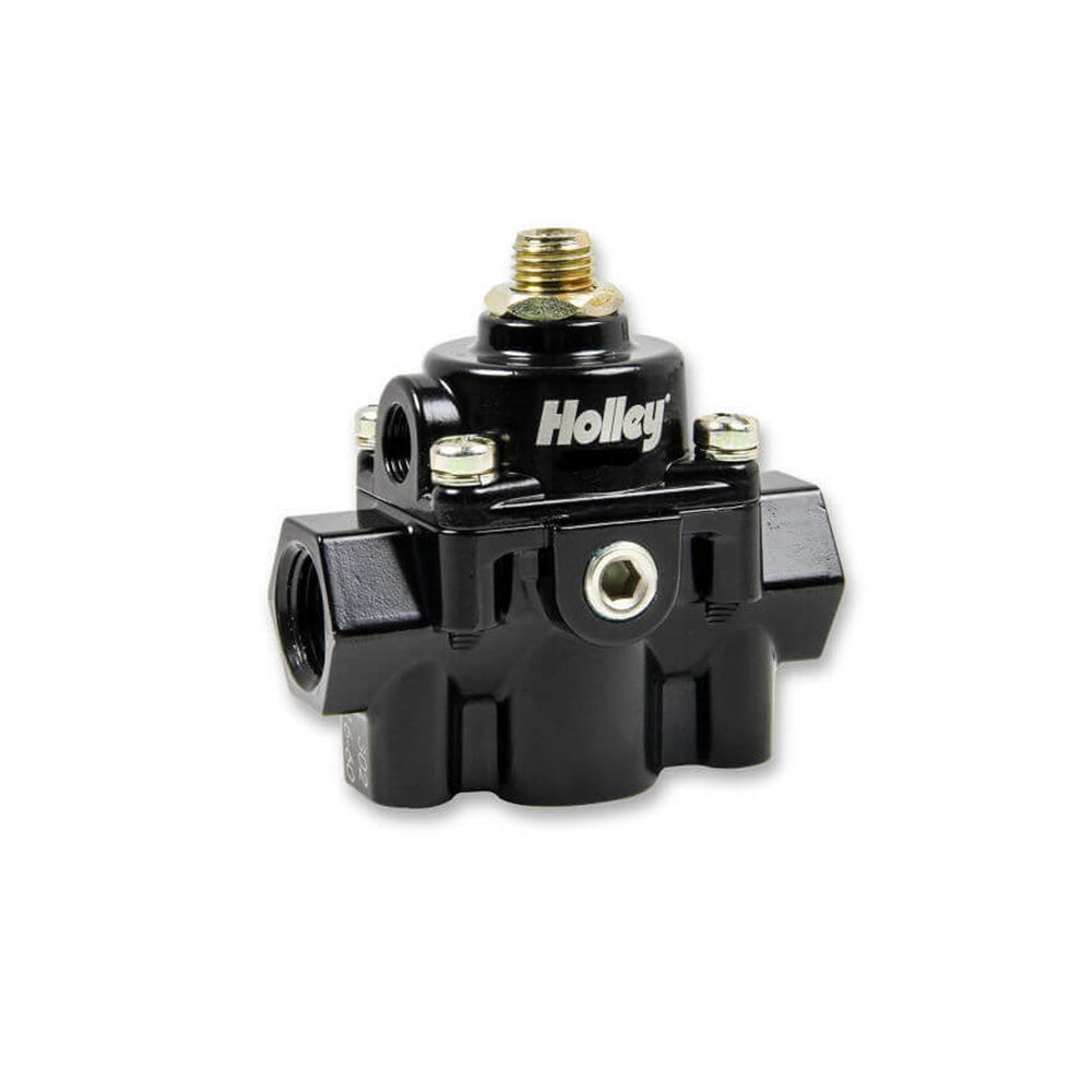 Fuel Pressure Regulator By-Pass Style 6psi Black - Holley 12-887