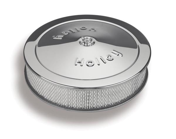 14in Chrome Air Cleaner - Holley 120-102