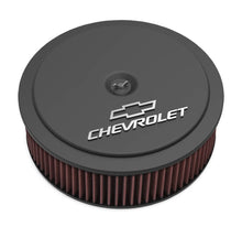 Load image into Gallery viewer, 14 x 4 Air Cleaner  GM Muscle Series Black - Holley 120-221