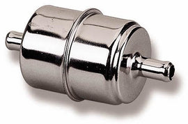 Chrome Fuel Filter  -  Holley 162-523