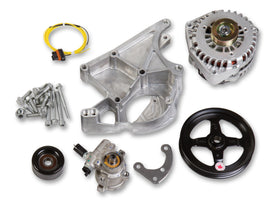 Includes Alternator, Power Steering Pump & Pulleys  -  Holley 20-143