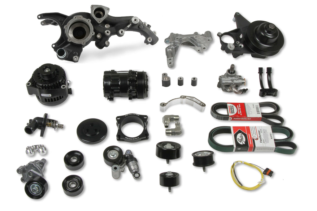 Holley GM Gen V LT4 Wet Sump Engines- Black Finish