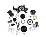 Holley Small Block Chevy Mid-Mount Complete Accessory System- Black Finish