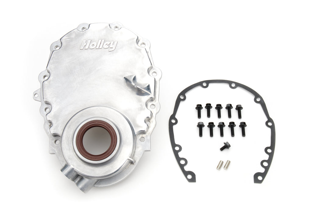 Holley Cast Aluminum Timing Chain Cover  -  Holley 21-152