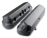 Holley Holley 2-Piece Ford Style Valve Cover - Gen III/IV LS - Satin Black