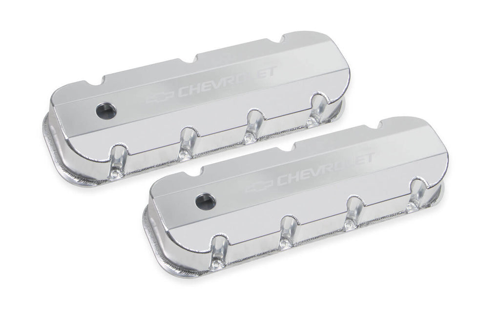 Holley - BBC - Fabricated Aluminum - Silver