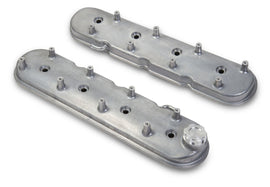 GM LS1 Valve Cover Set Natural Cast Finish - Holley 241-88