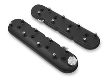 Load image into Gallery viewer, LS Valve Covers - Satin Black Textured Finish  -  Holley 241-91