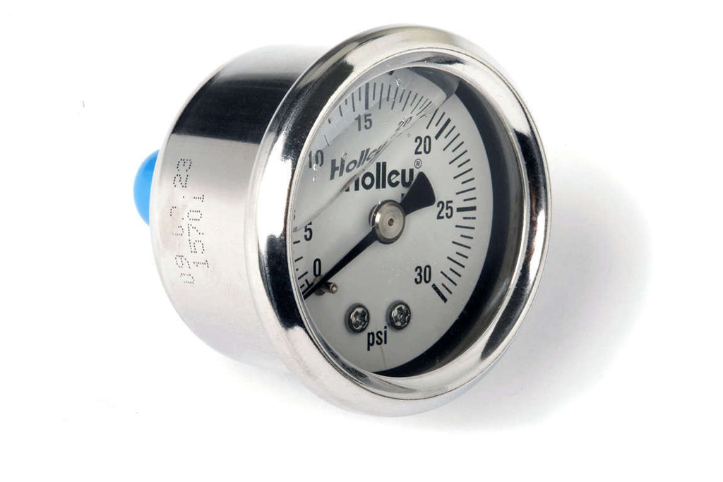 Liquid-Filled - Mechanical - 0-30 PSI  -  Holley 26-505