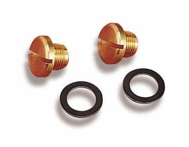 Quick change fuel Bowl Plugs  -  Holley 26-85