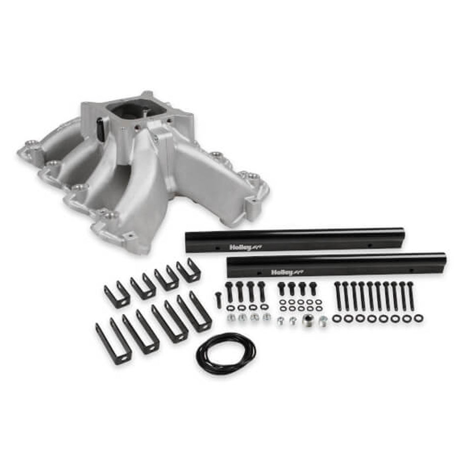 GM LS Intake Manifold Split Single Plane 4150 - Holley 300-255