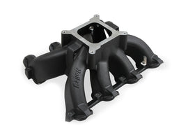 GM LS Intake Manifold Single Plane 4150 Carb - Holley 300-256BK