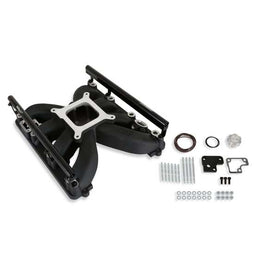 Gen-3 Hemi EFI Intake Manifold Kit Black - Holley 300-930BK