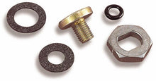 Load image into Gallery viewer, Holley Gold Needle &amp; Seat adjusting nut &amp; lock screw
