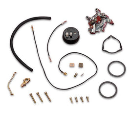Electric Choke Conversion Kit Shiny Finish w/Internal Vacuum Source  -  Holley 45-223S