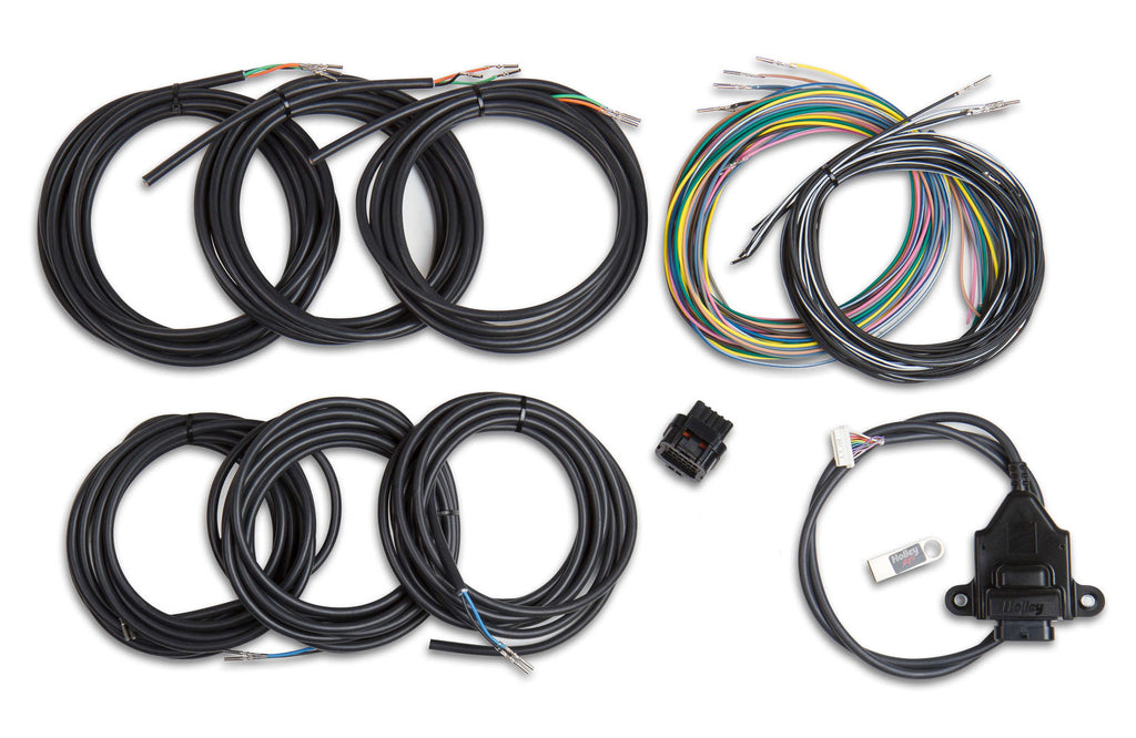 Wiring Harness - EFI Digital Dash I/O Adapter - Holley 558-433