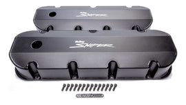 Sniper Fabricated Valve Covers  BBC Tall - Holley 890004B