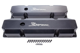 Sniper Fabricated Valve Covers  BBM Tall - Holley 890005B