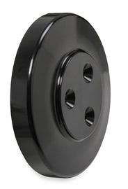 Cover - AC Compressor SD7 - Black - Holley 97-185