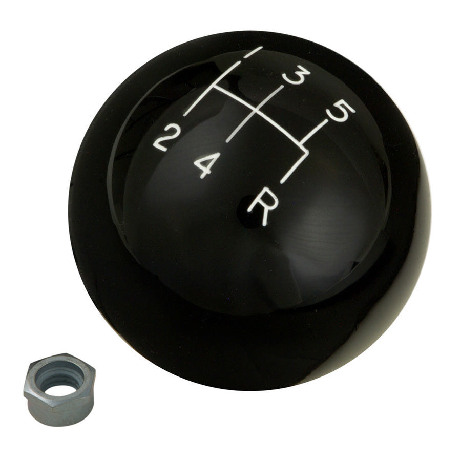 5-Spd Shifter Knob-Black - Hurst 1630108