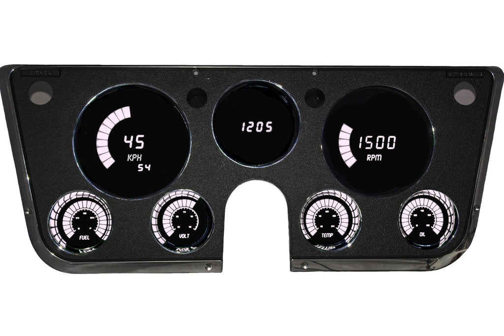 LED Bargraph Guage Cluster 67-72 Chevy Trk  -  Intellitronix BG6003W