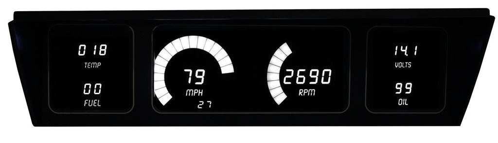 LED Digital Gauge Panel Impala/Carprice 77-90  -  Intellitronix DP1211W