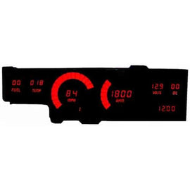 LED Digital Gauge Panel Olds Cutlass 78-88  -  Intellitronix DP1407R