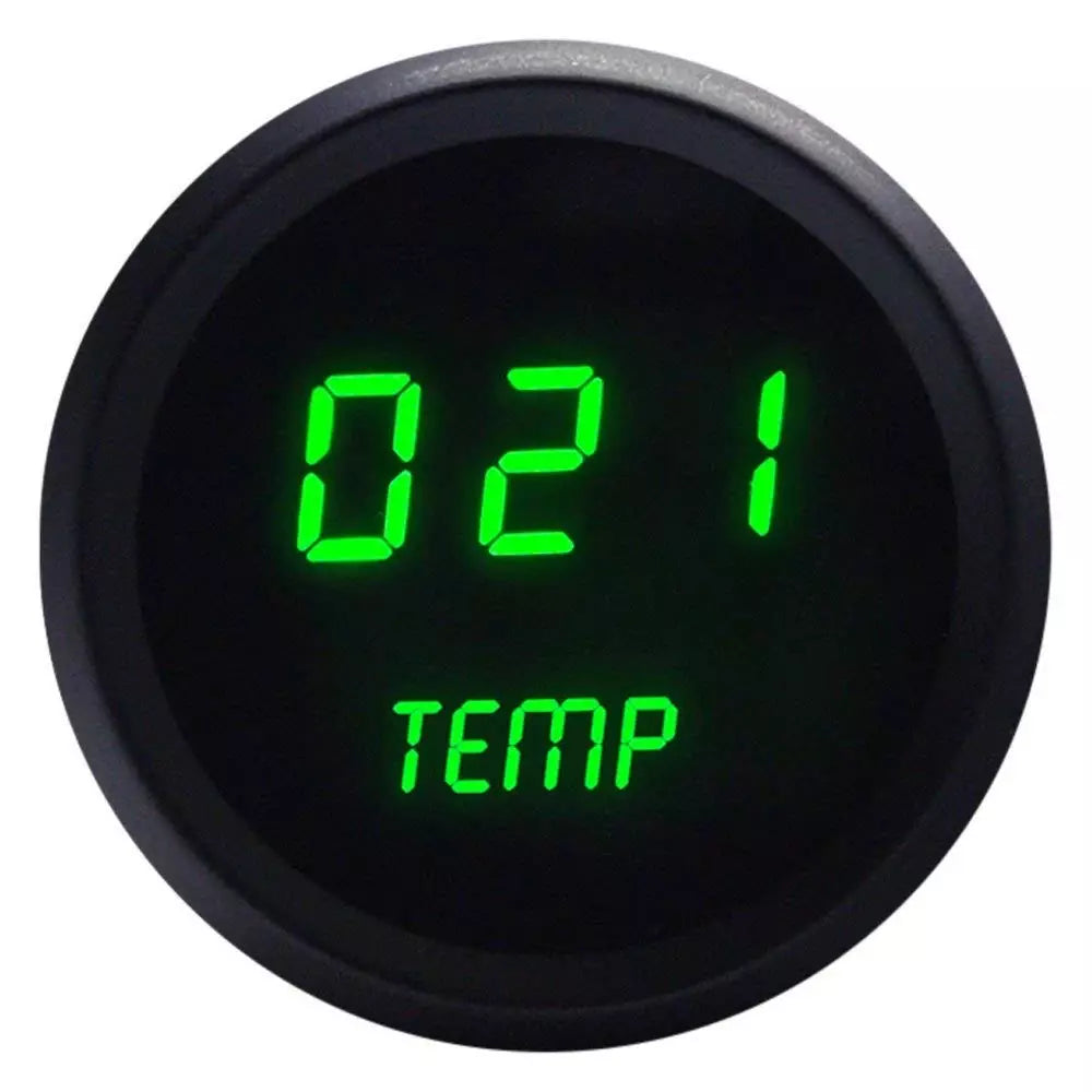 Intellitronix 2-1/16 LED Digital Water Temp Gauge 18-255 Degr