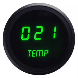 Intellitronix 2-1/16 LED Digital Water Temp Gauge 18-255 Degr
