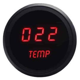 2-1/16 LED Digital Water Temp Gauge 18-255 Degr  -  Intellitronix M9113R