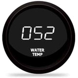 2-1/16 LED Digital Water Temp Gauge 18-255 Degr  -  Intellitronix M9113W