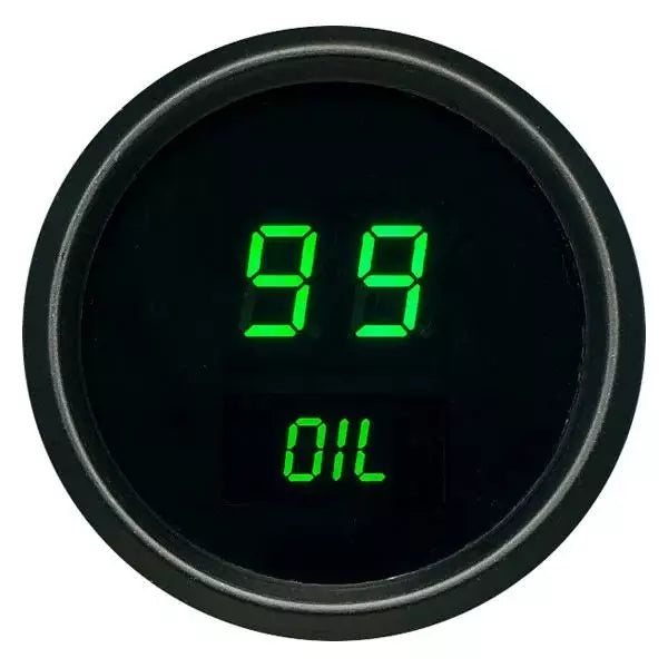 Intellitronix 2-1/16 LED Digital Oil Pressure Gauge 0-99 PSI
