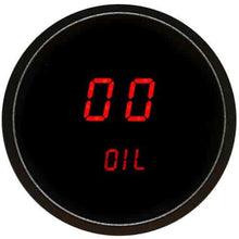Load image into Gallery viewer, Intellitronix 2-1/16 LED Digital Oil Pressure Gauge 0-99 PSI