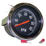 Tachometer Gauge, For 4, 6, or 8 Cylinder Engines - Crown Automotive Jeep Replacement J5459418