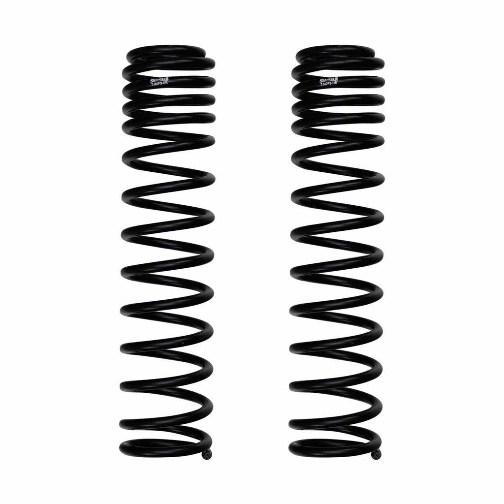 3 Inch Front Coils 3 Inch Front Dual Rate Long Travel Coil Springs 84-01 Cherokee XJ 86-92 Comanche MJ Pair Skjacker