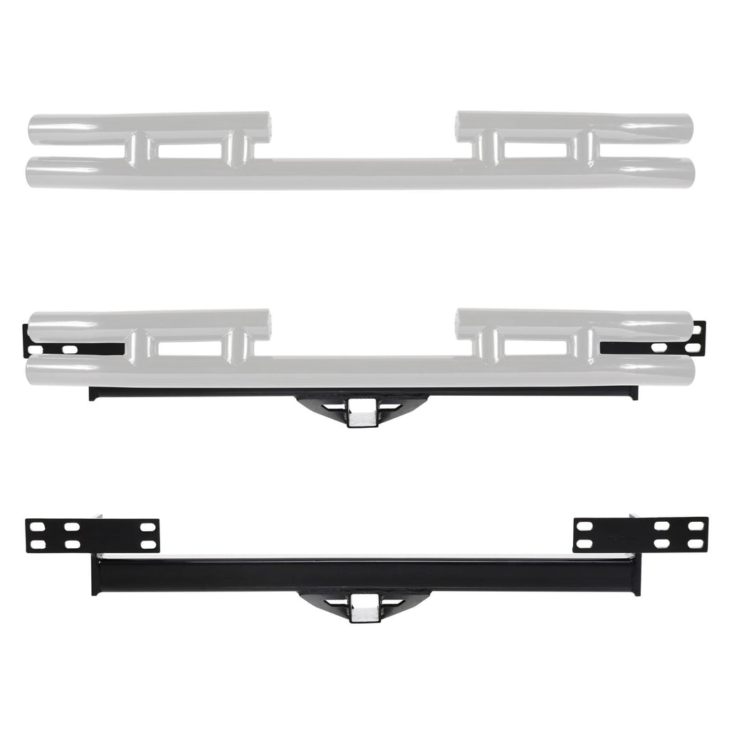 Receiver Hitch Class Ii 87-06 WranglerYJ/TL/LJ Bolt On Fits OE Style Rear Bumpers Smittybilt
