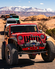 Load image into Gallery viewer, Bare Steel Nighthawk Mid-tube Stinger Front Bumper with Aluminum Skid for JK, JL, and JT - Bare Steel Artec Industries - Artec Industries JJ8030 GNKQ_JJ8030