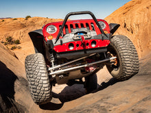 Load image into Gallery viewer, Powdercoat Nighthawk Mid-tube Stinger Front Bumper with Aluminum Skid for JK, JL, and JT - Black Powdercoat Artec Industries