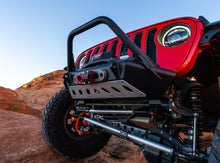 Load image into Gallery viewer, 07-Up Jeep Wranger/Gladiator High Clearance Front Bumper With Hoop Powdercoat Black Steel
