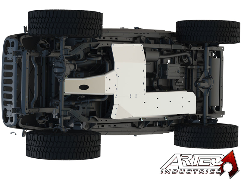 JK Under Armor 4 Door Bellypan Kit 12-17 Wrangler JK Unlimited Artec Industries