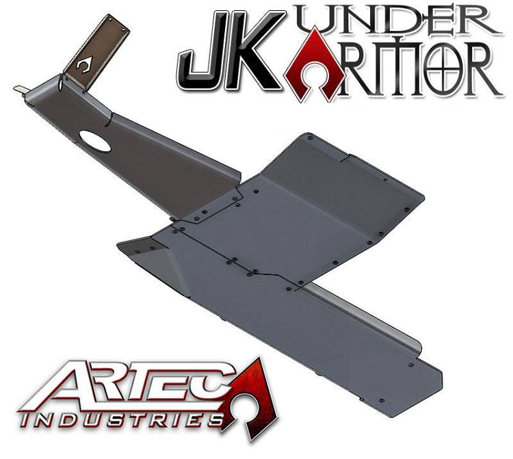 JK Under Armor 2 Door Bellypan Kit 12-16 Wrangler JK Artec Industries - Artec Industries JK1020 GNKQ_JK1020