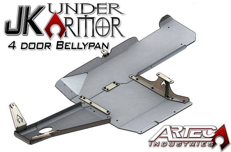 JK Under Armor 2 Door Bellypan Kit 12-16 Wrangler JK Artec Industries - Artec Industries JK1020 GNKQ_JK1020