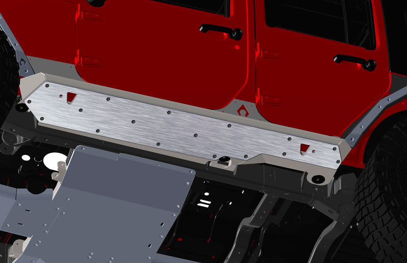 JK Nighthawk Front Bumper Swaybar Disconnect Skid Artec Industries - Artec Industries JK2305 GNKQ_JK2305