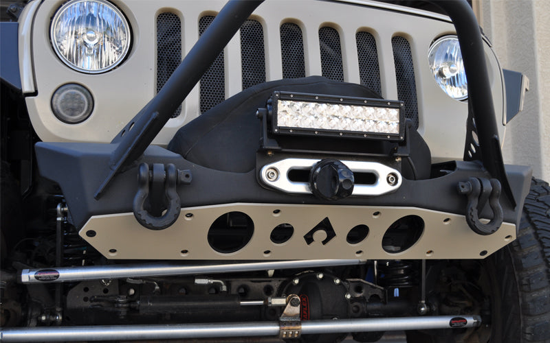 Jeep JK Front Bumper Rock Guard 07-18 Wrangler JK Aluminum Artec Industries - Artec Industries JK2308 GNKQ_JK2308